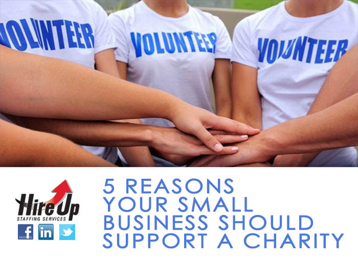 5 reasons your small business should support a charity